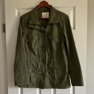 Sonoma Olive Green Utility Field Jacket